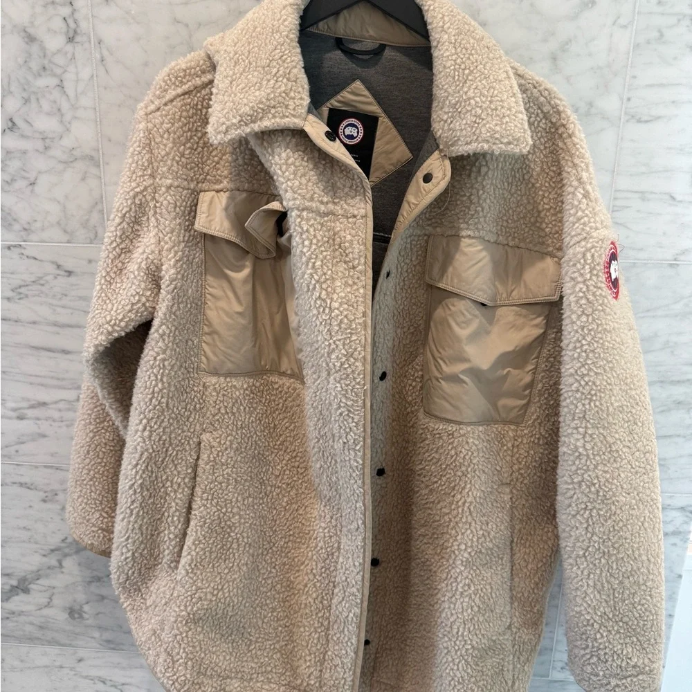Simcoe Sherpa Shacket - Picture 1 of 4